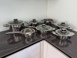 Batteria pentole multifunzionali