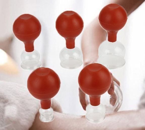 Dispositivi per massaggi: Schröpfgläser Vakuum Schröpfen Cup 5pcs – Nuovo (secondo la descrizione) da Thun venduto da onlino 1
