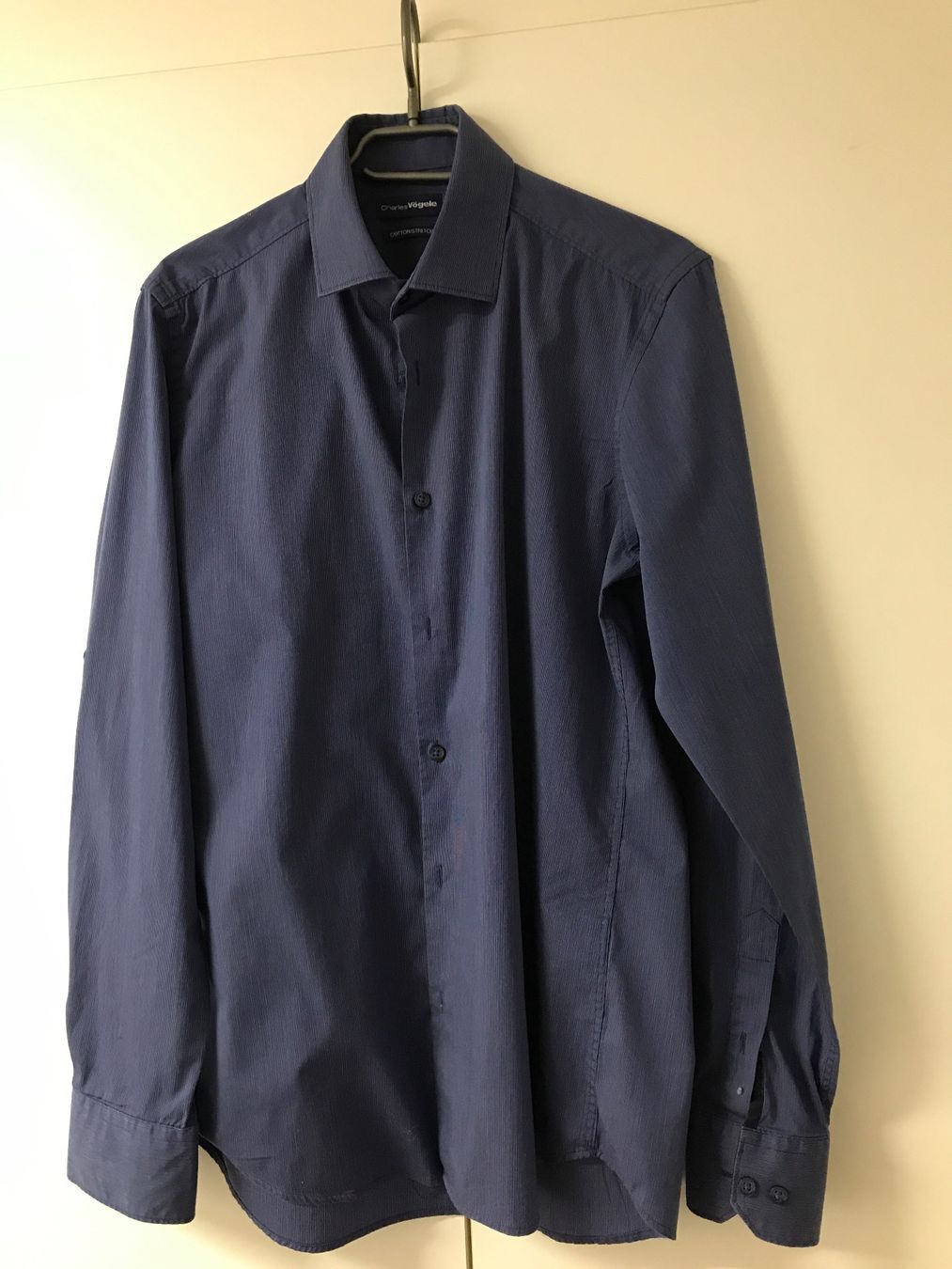 C&A Camicie: Herrenhemd Blau Gr 39/40 – Usato da St. Margrethen SG venduto da kellenbh