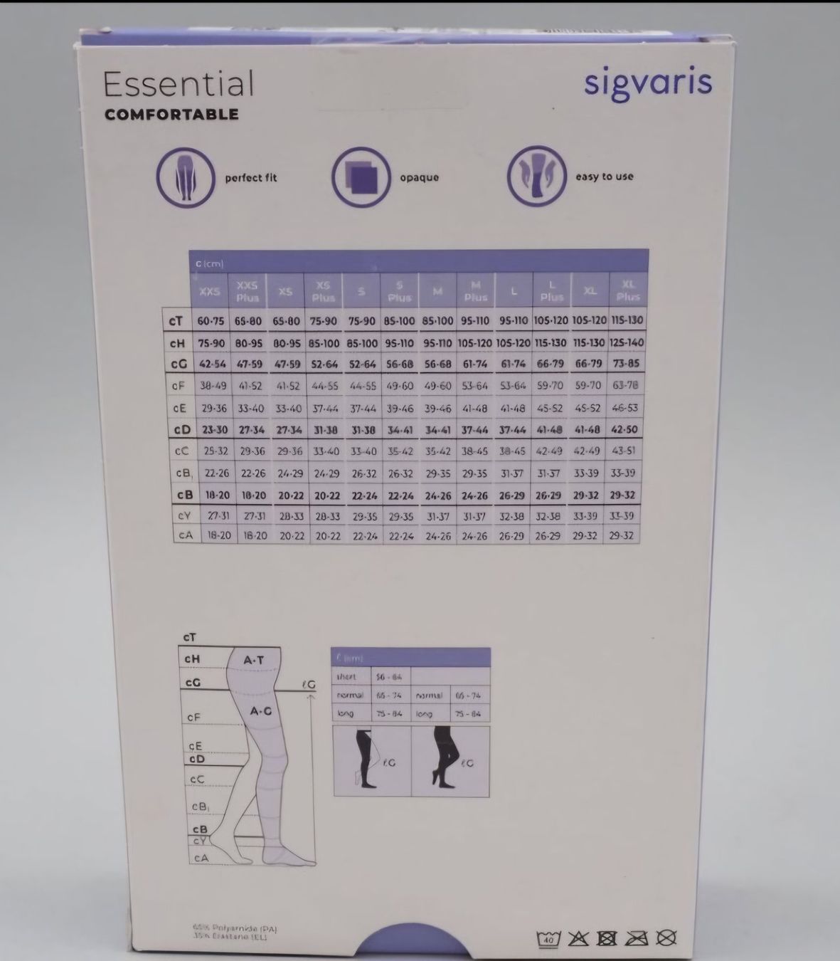 Sigvaris Strümpfe & Strumpfhosen: SIGVARIS Stützstrumpfhose Gr. L PLUS Long, Neu – Gebraucht aus Zürich von Yamiyam8 1
