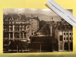 Genève, La Corraterie, AK alt,  15.7.1927 ungelaufen
