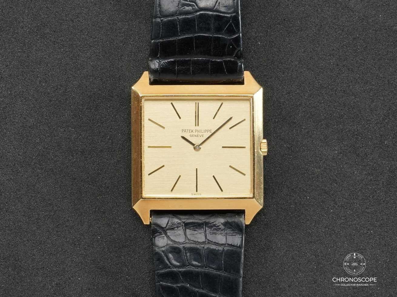 Patek Philippe Orologi: 18k Yellow Gold Patek Philippe Gondolo Reference 3526 – Usato da Luzern venduto da ChronoScope6004