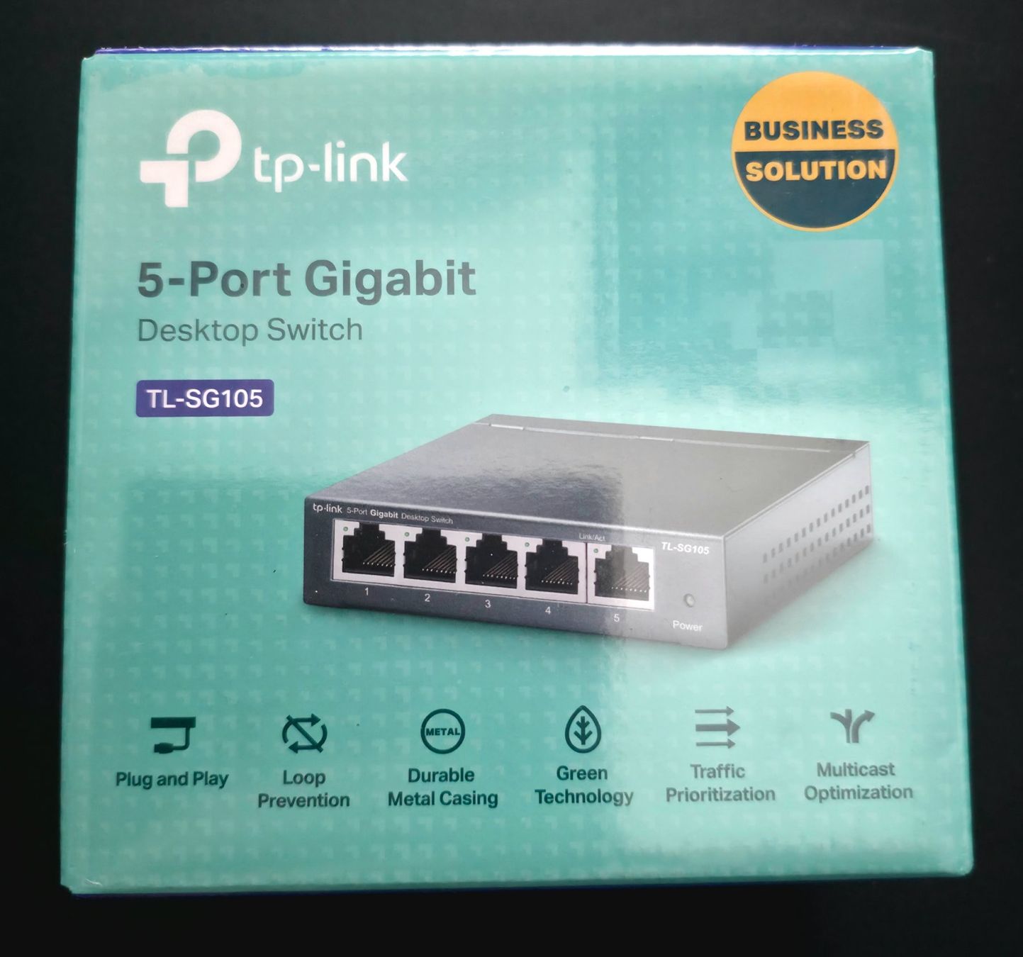 TP-Link Hub & Switch: TP-LINK | TL-SG105 Switch | 5x RJ45 Gigabit | New – Nuovo e nell'imballaggio originale da Sion venduto da bitfenix