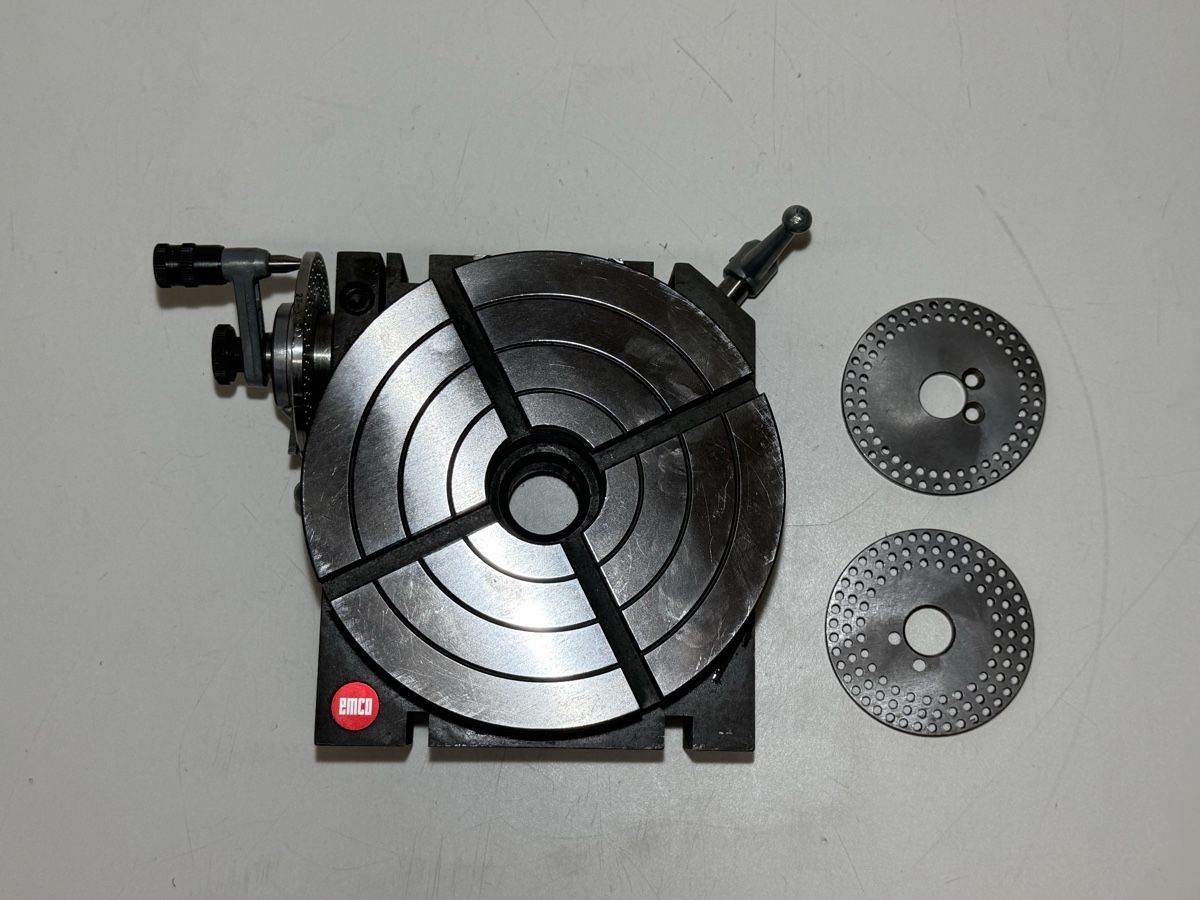 Emco Metall- & Schlosserei Sonstiges: Emco Teilapparat Rundtisch 150mm – Gebraucht aus Boswil von ABLagerBoswil 1