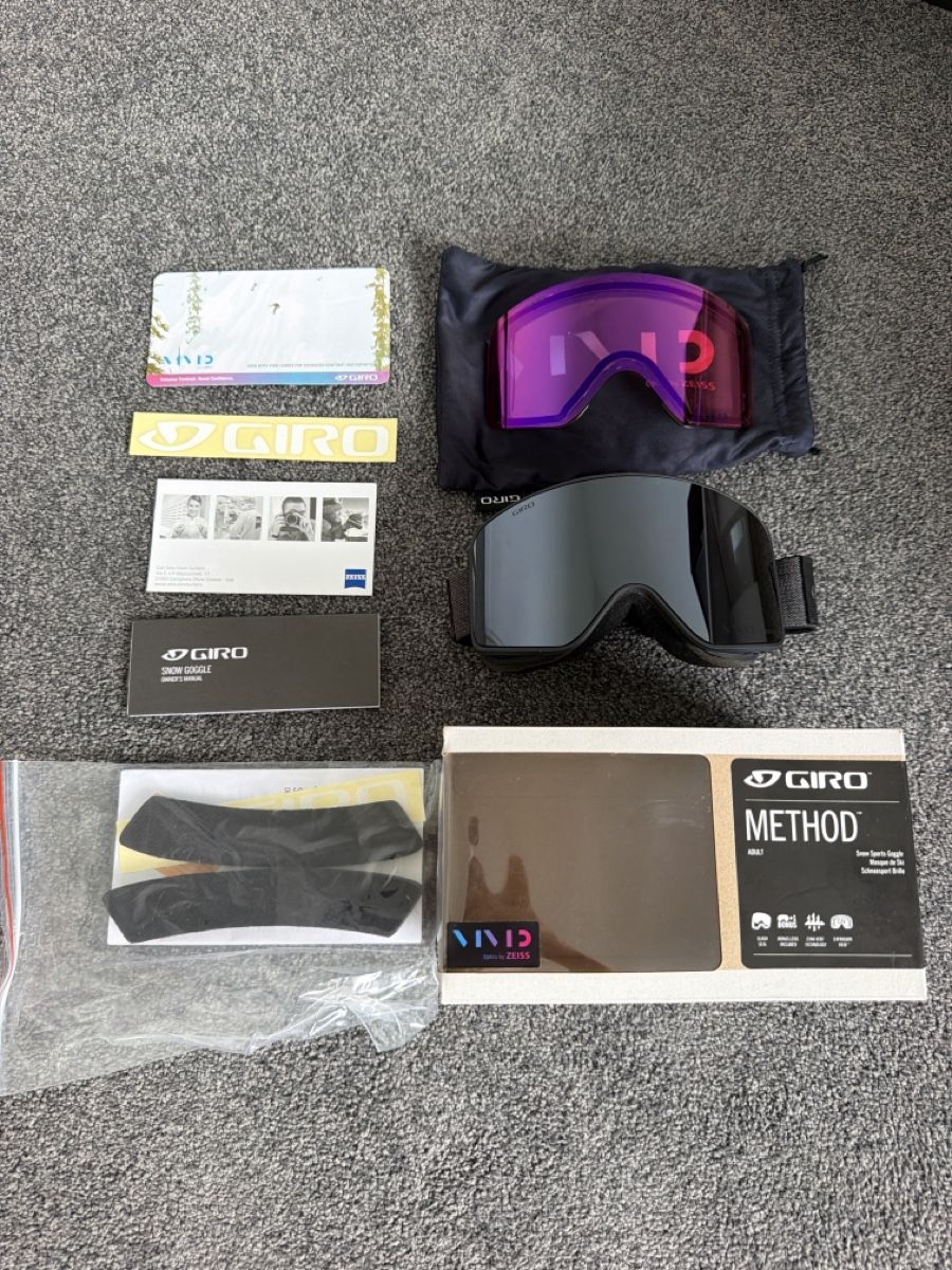 Giro Occhiali & Lenti: Ski Goggles Giro Method VIVID new replacement lenses – Usato da Rüti ZH venduto da fim_25
