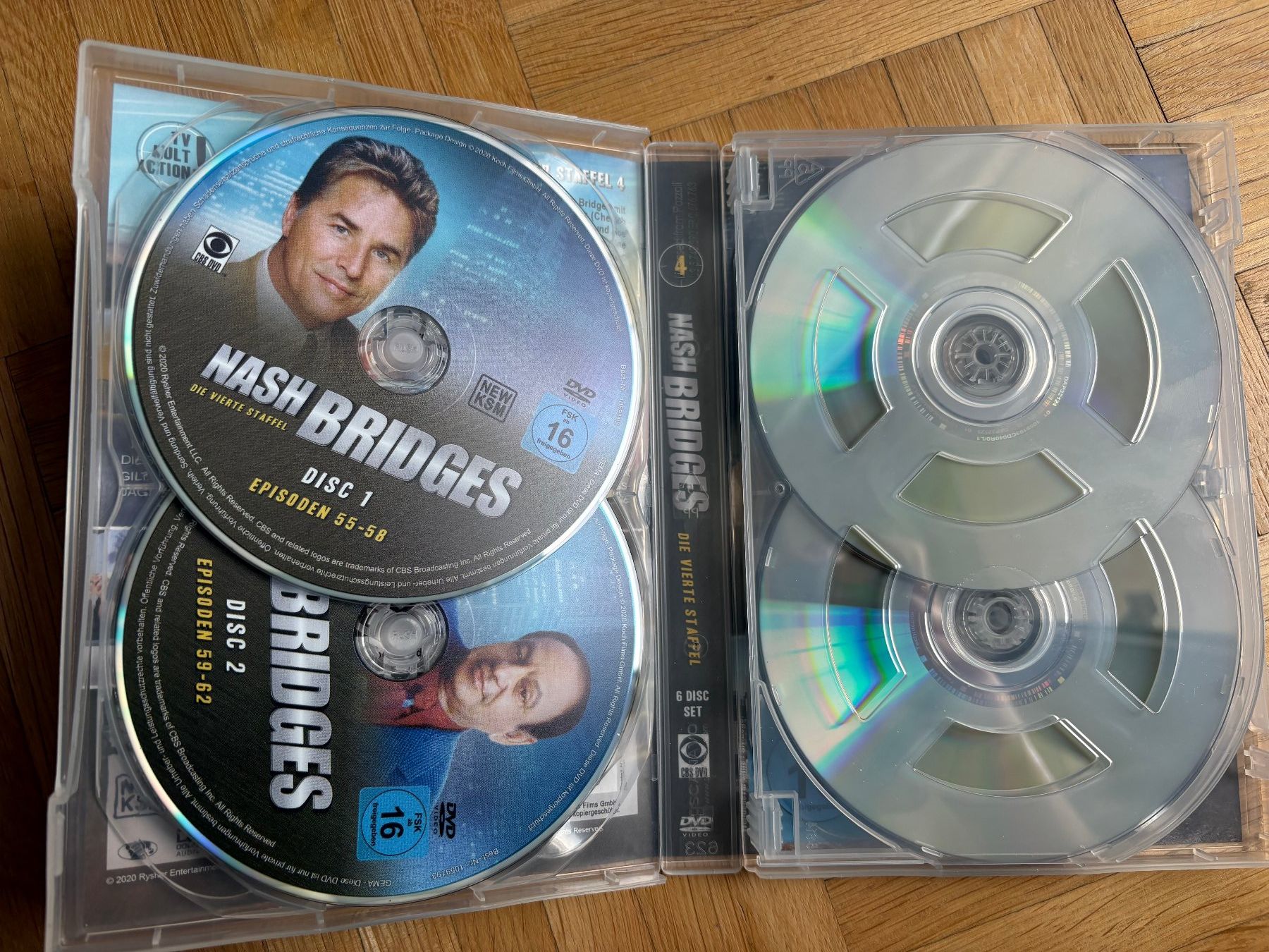 Tutti i DVDs: Nash Bridges - Die vierte Staffel - DVD – Usato da Zürich venduto da Malcom 1