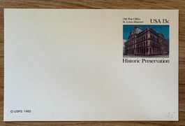 UNITED STATES OF AMERICA POSTAL CARD