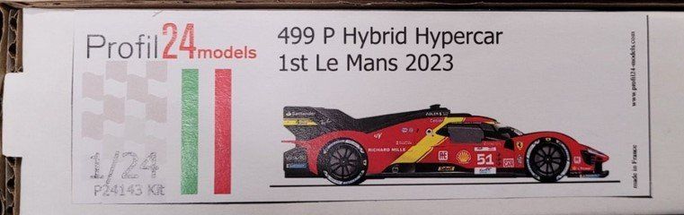 Ferrari 499P 1/24 Bausatz Profil 24 | Kaufen auf Ricardo
