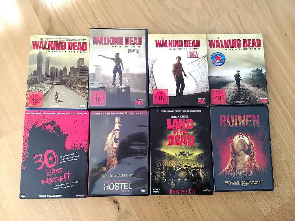 Tous les DVDs: Walking Dead und weitere Horrorfilme bluray/DVDs – D'occasion à Schwyz par MrJackie