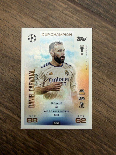 Topps Carte collezionabili: Topps Match Attax 2025/2026 UCC - Daniel Carvajal – Nuovo (secondo la descrizione) da Wila venduto da Amonea