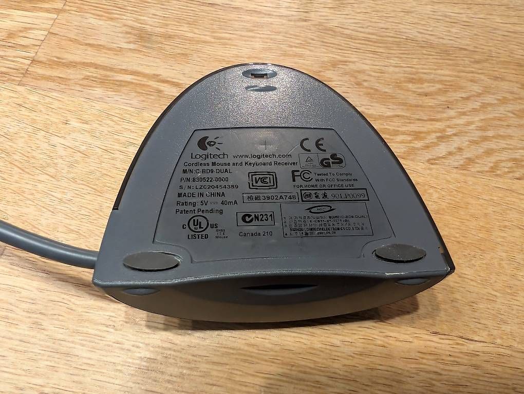 Tastiere: Logitech Cordless Keyboard inklusive Receiver – Usato da Stadel venduto da phwert 4