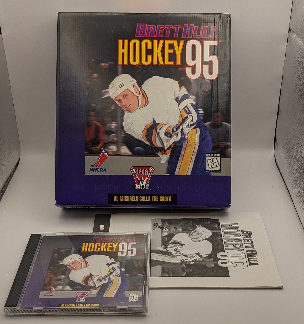 Giochi: Brett Huli Hockey 1995 BigBox US Version – Usato da Bad Ragaz venduto da MR_BR