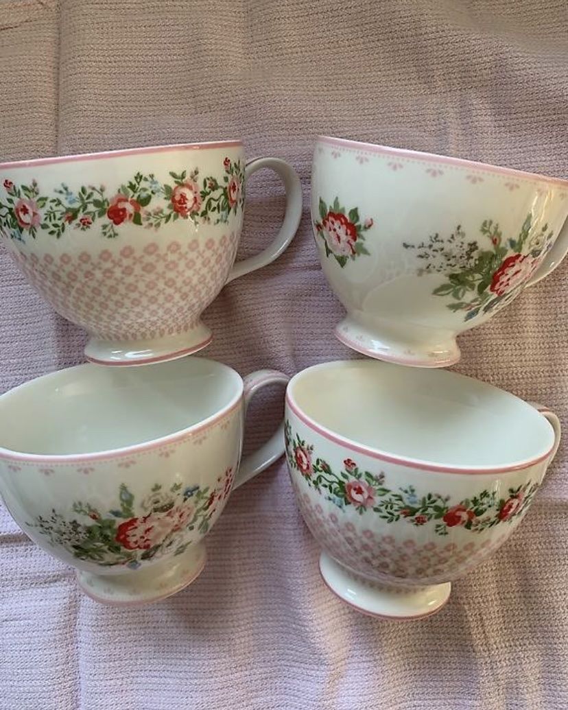 Greengate Tazze: 4 Teetassen von Greengate – Usato da Ellikon an der Thur venduto da Bali1999 4