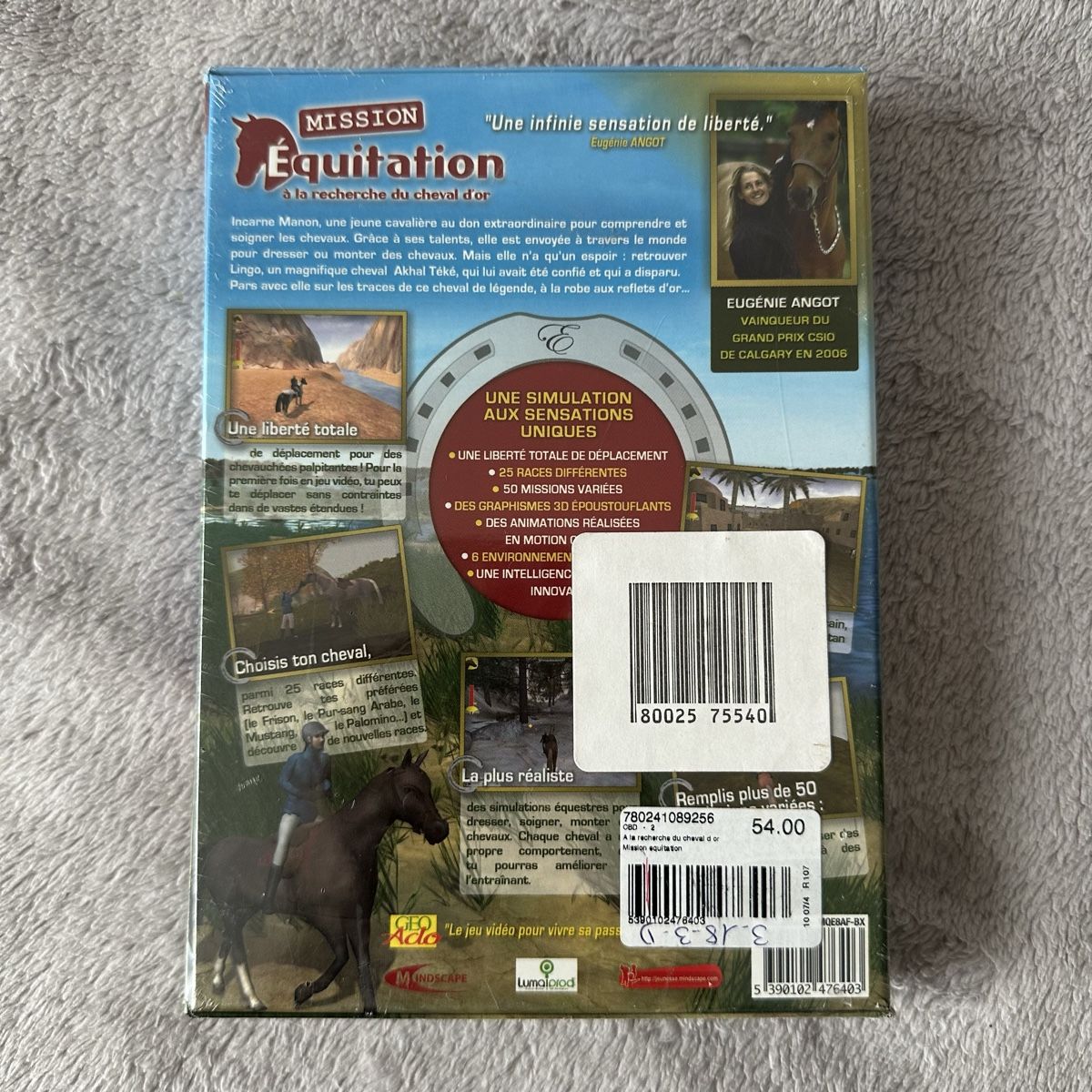 Mission Giochi: Mission Équitation OVP PC ROM Pferd Spiel – Nuovo e nell'imballaggio originale da Givisiez venduto da dor_xb9k 1