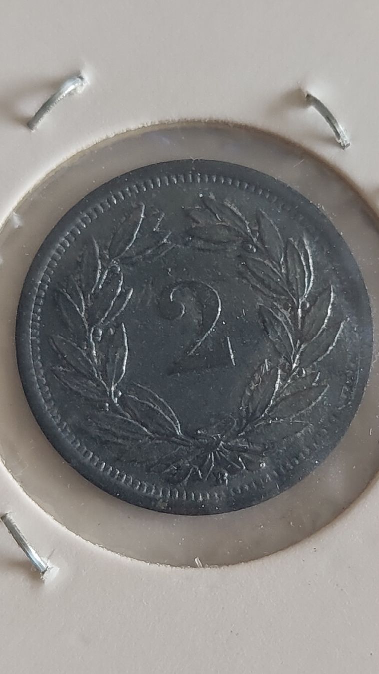 Toutes les monnaies: 2 Rappen 1946, Schweiz (LP2) – D'occasion à Neuenhof par tap_mxt6 1