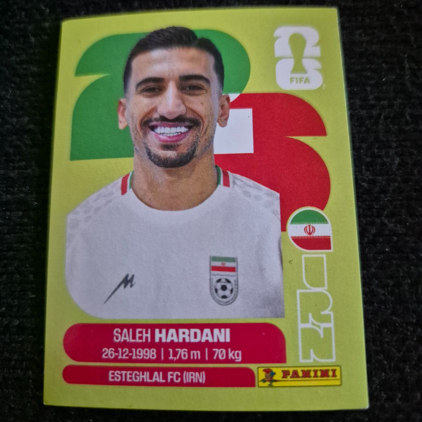 Panini Carte collezionabili: IRN 10 Panini FIFA WM 2026 – Nuovo (secondo la descrizione) da Riehen venduto da tmw_c29m