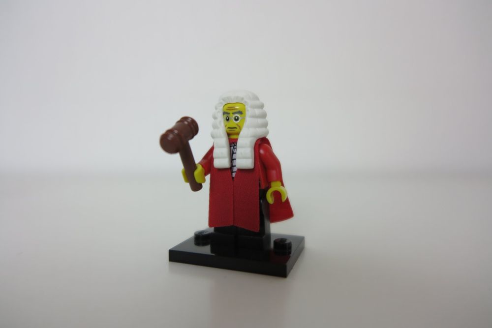 LEGO Minifigur CMF Serie 9 Richter (Neu (gemäss Beschreibung)) in ...