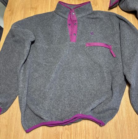 PULLOVER POLAIRE JACK WOLFSKIN  XXL VINTAGE