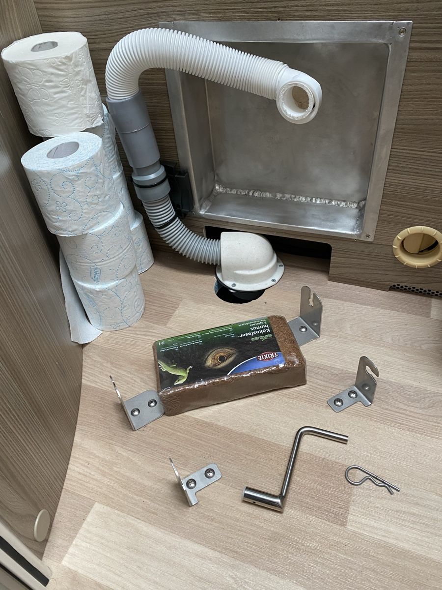 WC: Air Head Komposttoilette, Camping WC – Usato da Dürnten venduto da Cindy4 7