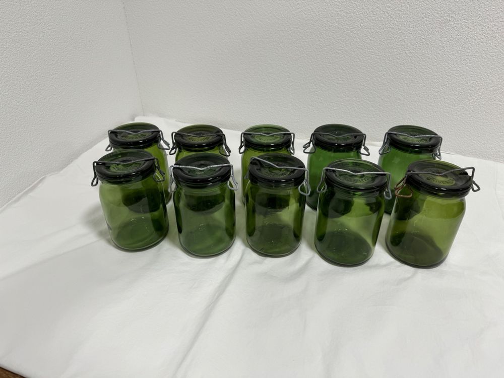 10 x 1 Liter Einmachgläser Bülacher, jetzt ist Einmachzeit! (Gebraucht ...