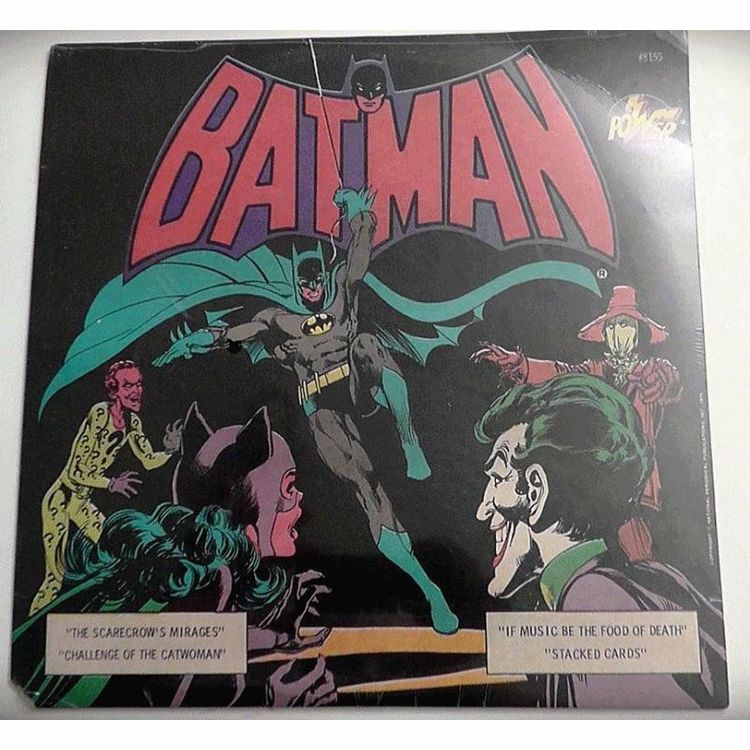 BATMAN DARK KNIGHT RARE VINTAGE VINYL LP POWER RECORD 1975 | Kaufen Auf ...