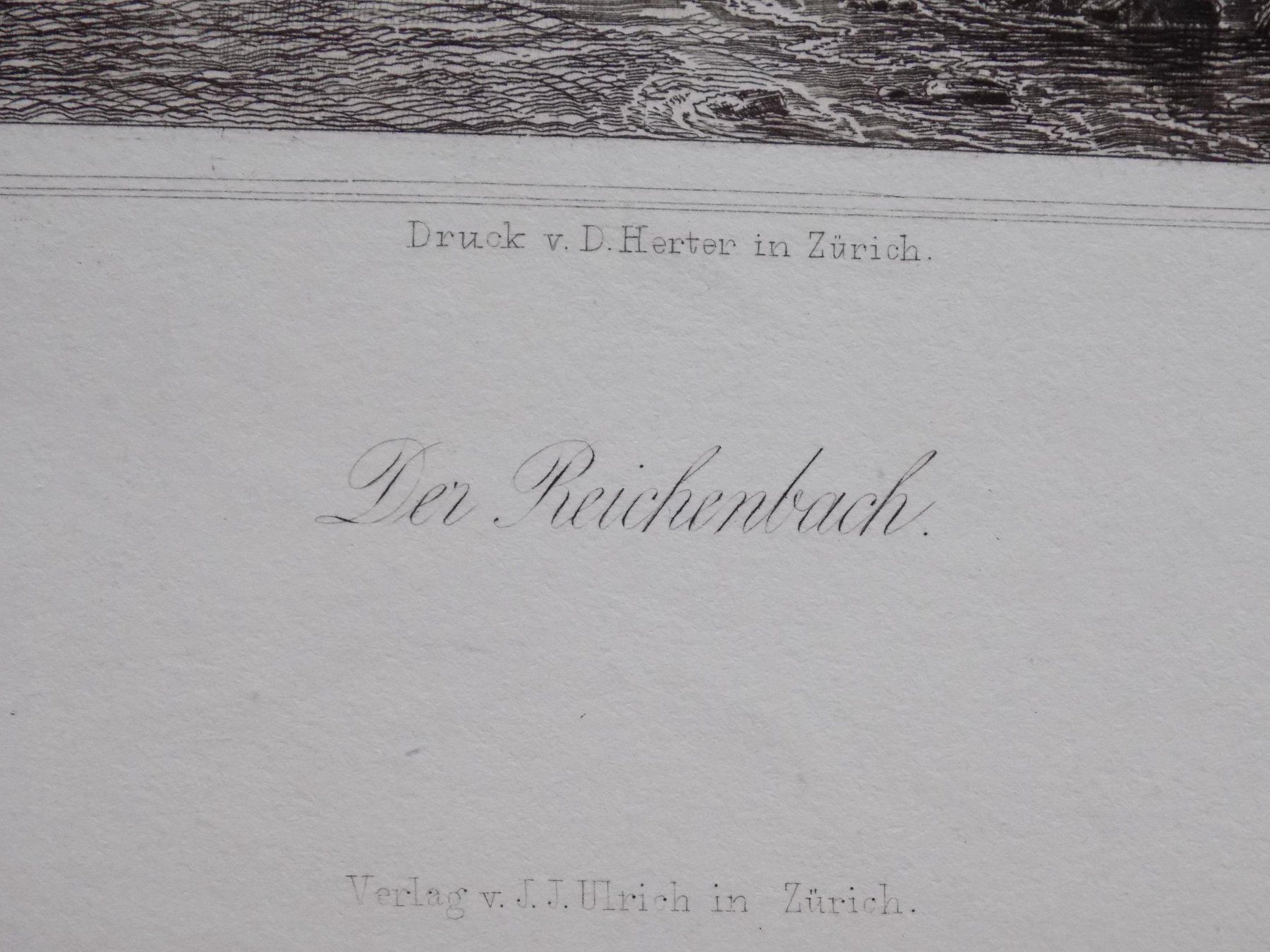 Incisioni: Der Reichenbach Schattenhalb – Usato da Risch venduto da Rischli15 2