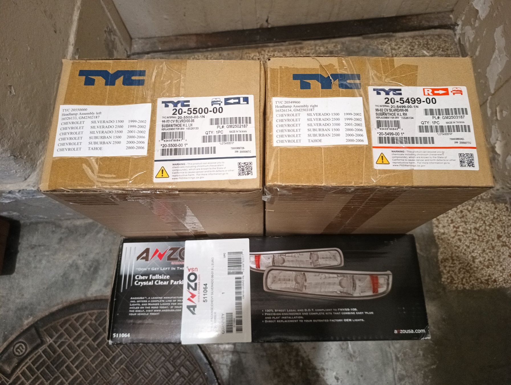 Scheinwerfer: Phares avant 4x4 GM – Neu und originalverpackt aus St imier von Rieju23