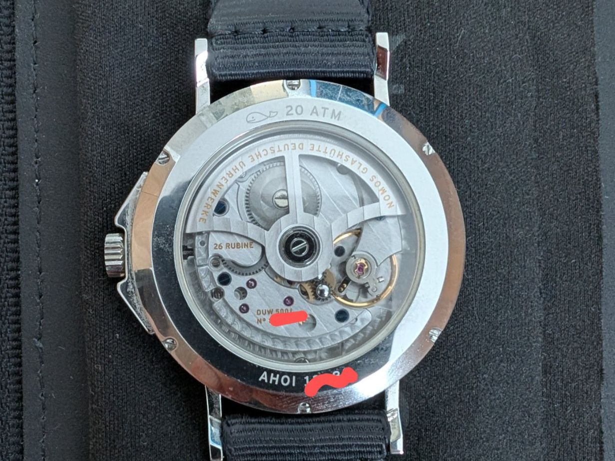 Nomos Orologi: Uhr - Nomos Ahoi Atlantic 40mm – Usato da Bottmingen venduto da fed_n9xl 3
