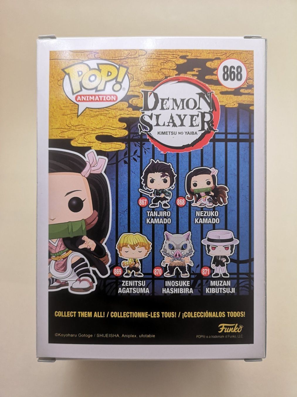 Funko Statuette: Funko Pop Nezuko Kamado #868 – Nuovo e nell'imballaggio originale da Riehen venduto da _TheCollectorShop_ 1