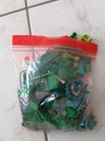 Lego Einzelteile grün 215 gr.