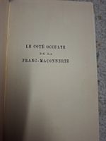 Le Côté Occulte de la Franc-Maçonnerie Leadbeater 1930