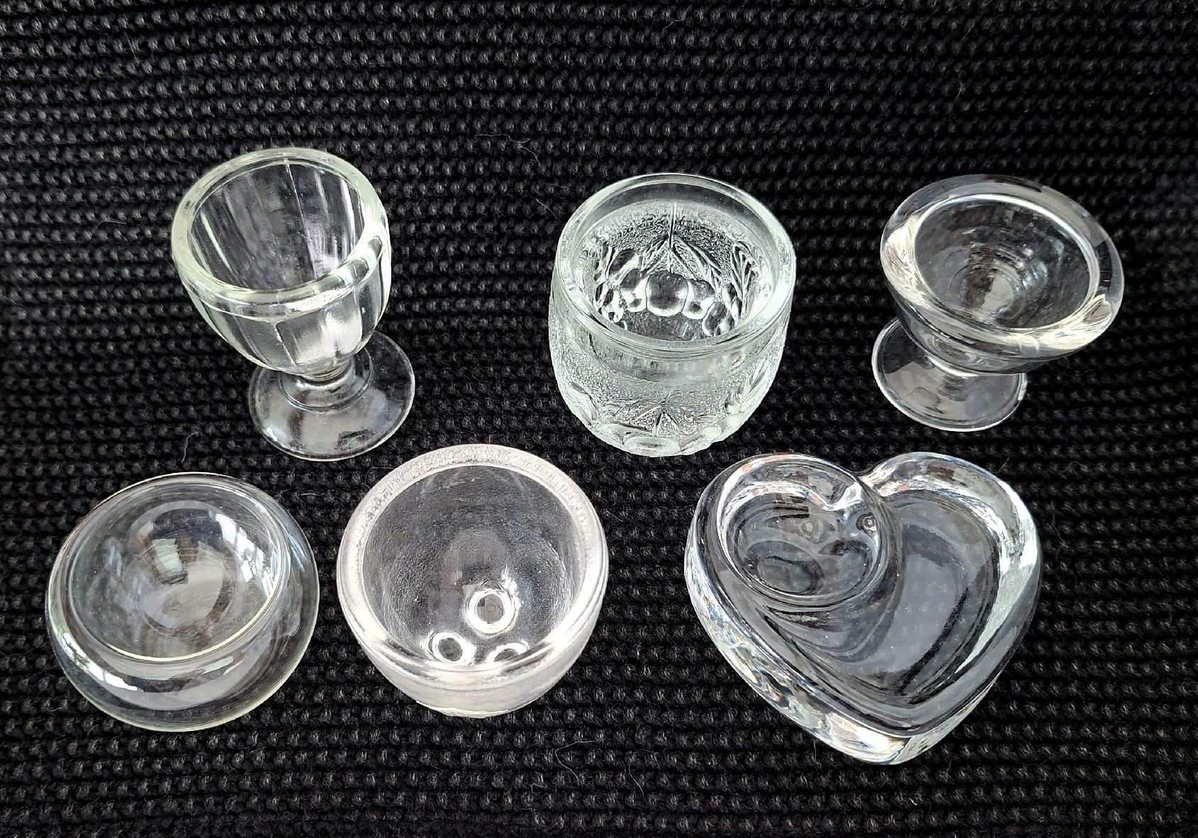 Altre Stoviglie: 6 Eierbecher aus Glas – Usato da Dietikon venduto da Magi2
