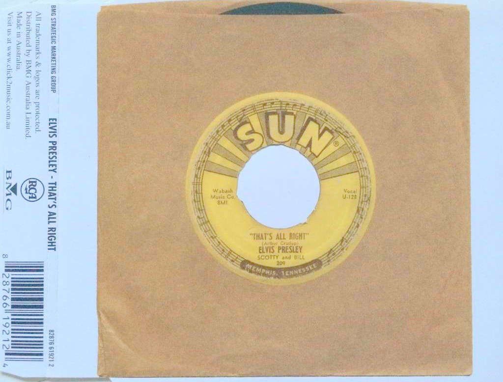 CD: ELVIS PRESLEY - THAT'S ALL RIGHT – Usato da Bottens venduto da hotter-than-hell