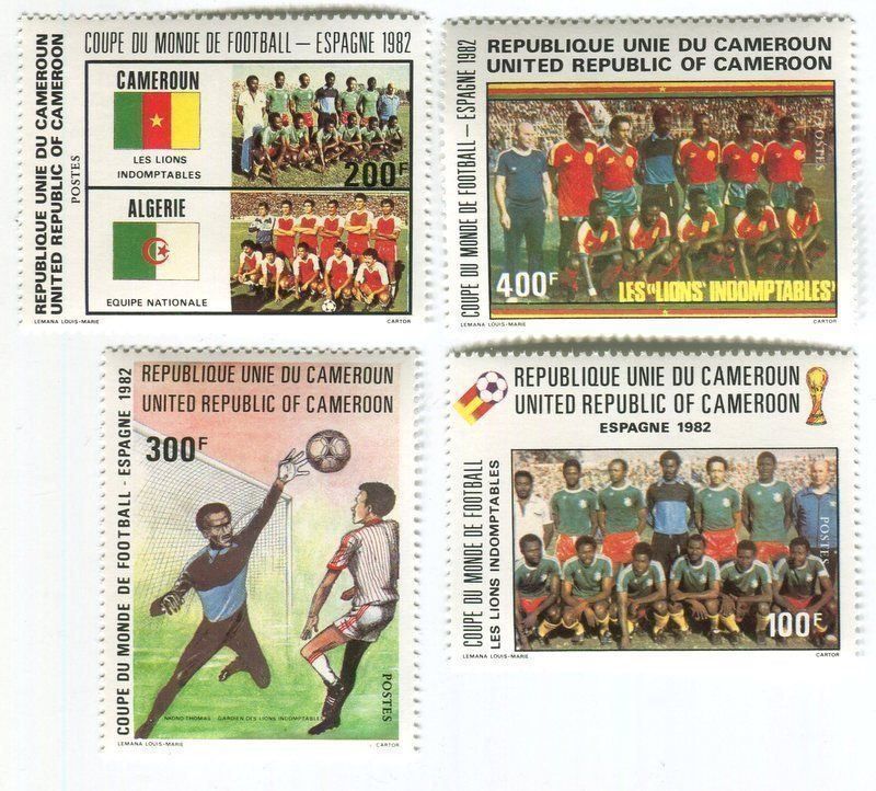 Alle Briefmarken: Briefmarken "Fussball". Kamerun. – Neu und originalverpackt aus Basel von Butsch5