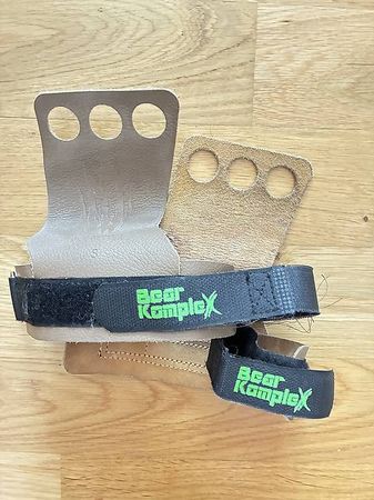 Bear KompleX 3-Hole Leather Grips  CrossFit / Gymnastics