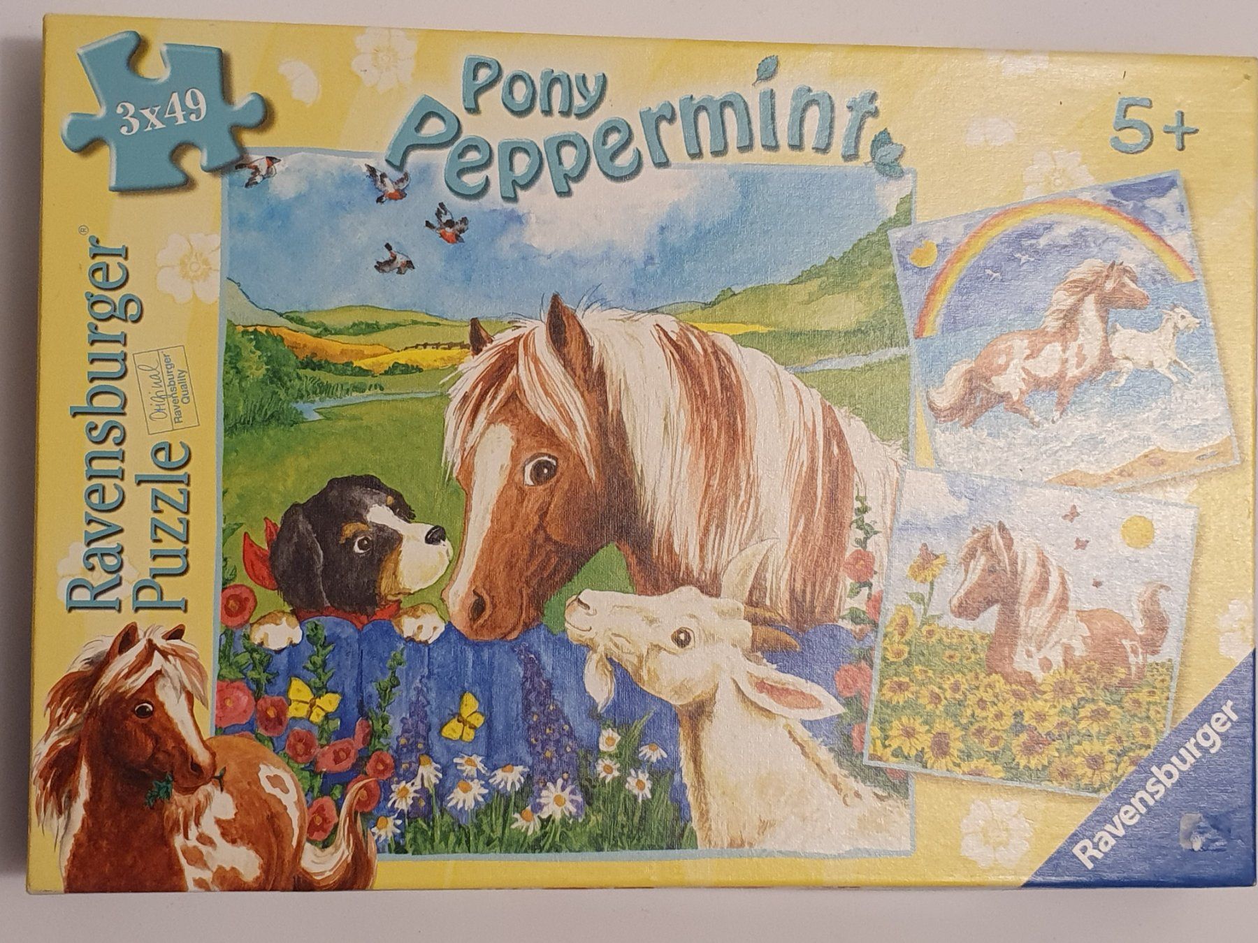 Ravensburger Puzzles: Pony Peppermint Puzzle / 3 x 49 Ravensburger – Gebraucht aus Oberdorf BL von BaldenEagle
