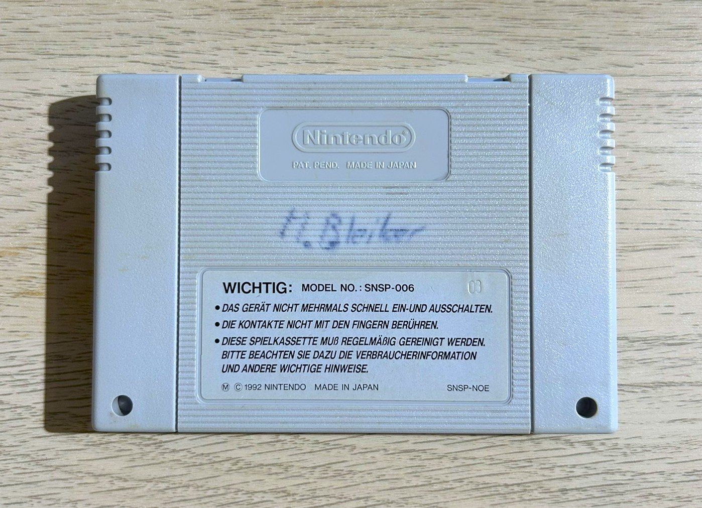 Nintendo Giochi: World Cup Striker SNES – Usato da St. Gallen venduto da Alpine.Arcade 1