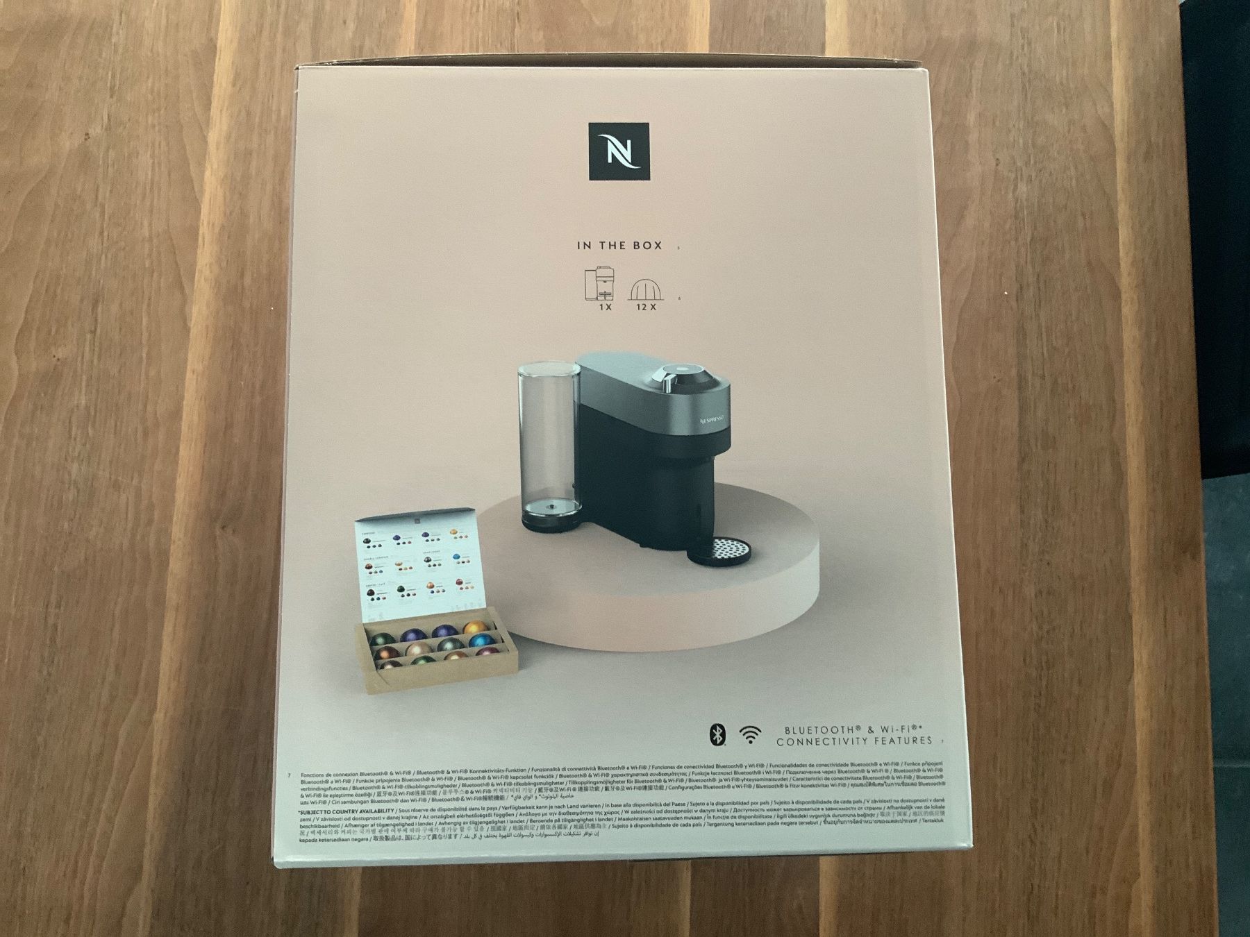 Nespresso Macchine per caffè & Macchine per espresso: Vertuo Pop+ in Farbe Titan – Nuovo e nell'imballaggio originale da Herzogenbuchsee venduto da Ursbre 1
