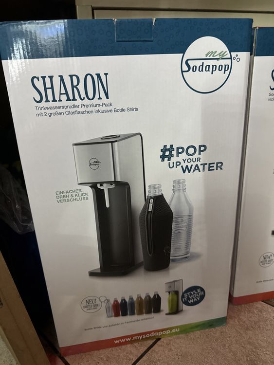 Sodapop SHARON Wassersprudler PremiumPack NEU! (Neu