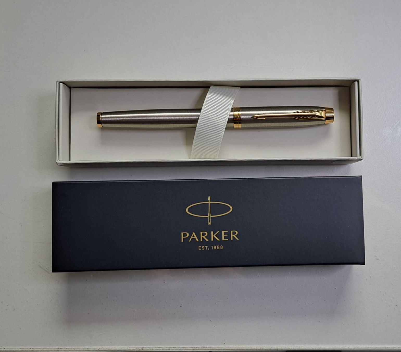 Parker Sonstiges Schreiben & Zeichnen: Füllhalter PARKER Brushed Metal – Neu und originalverpackt aus Oftringen von hotdeals57 1