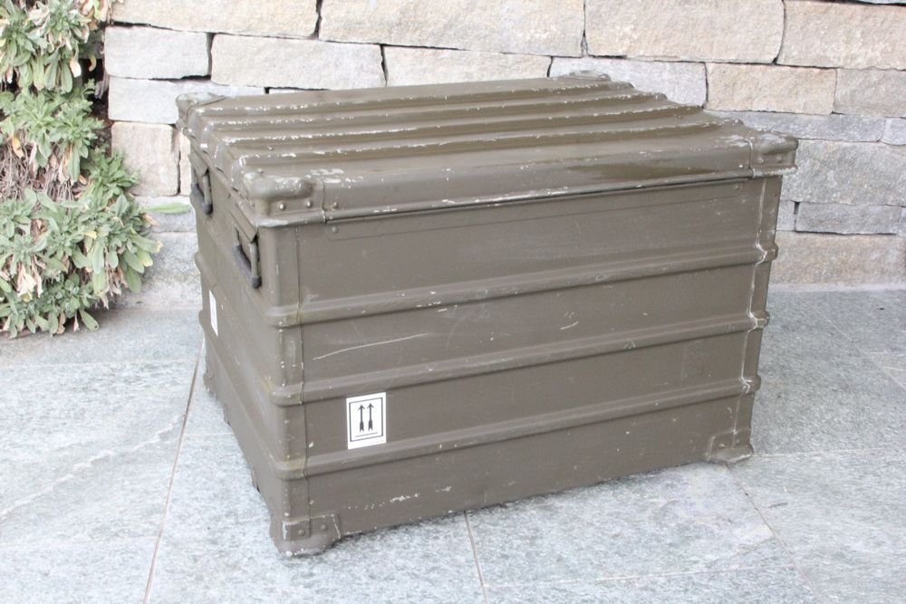 EDAK Aluminium Kiste Schweizer Armee 73 cm x 57 cm x 51 cm (Gebraucht ...