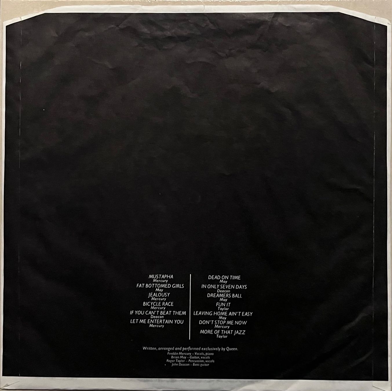 Schallplatten: QUEEN - JAZZ - 33 Tours – Gebraucht aus Bussigny von vinyl-pas-cher 6