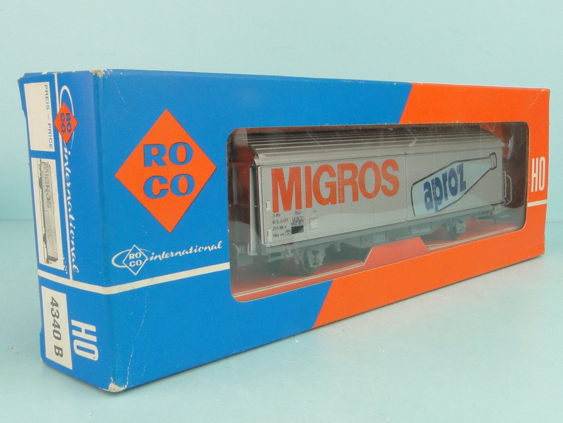 Roco Modelleisenbahnen: Roco 4340B Hbis Migros Aproz – Gebraucht aus Bülach von cann11 1