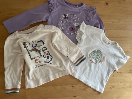 3er Set: Kinder T-Shirts,Gr.74/80 S.Oliver/Sfera,Top Zustand