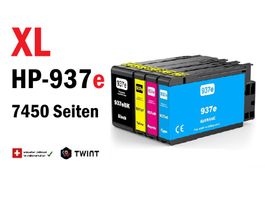 HP-937e - Drucker-Patronen,Tintenpatronen 4er Multipack