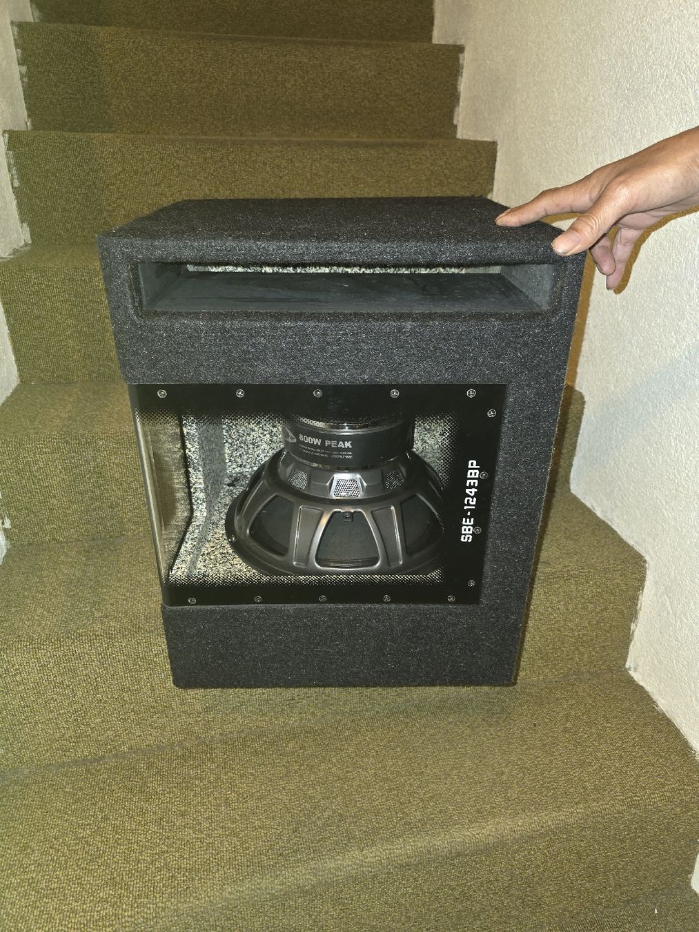 Alpine Casse acustiche: Alpine Subwoofer 800W SBE-1243BP – Usato da Unterengstringen venduto da pat_2k85 2