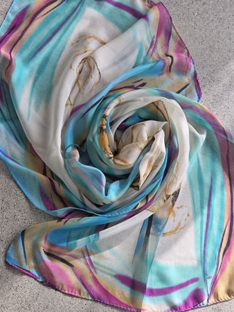 Seidenschal (Chin. Silk) 46 x 150 cm