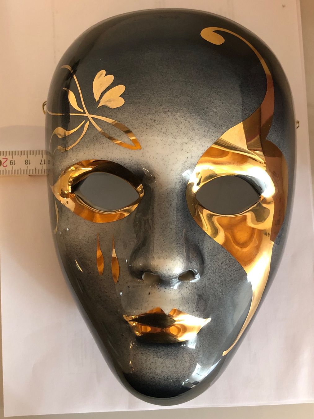 Masken: Venezianische Keramik Maske – Gebraucht aus Zweidlen von Maerliharo_57 2