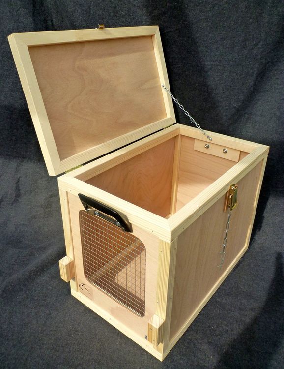 Transportbox Holz für Kaninchen/Hühner Kaufen auf Ricardo