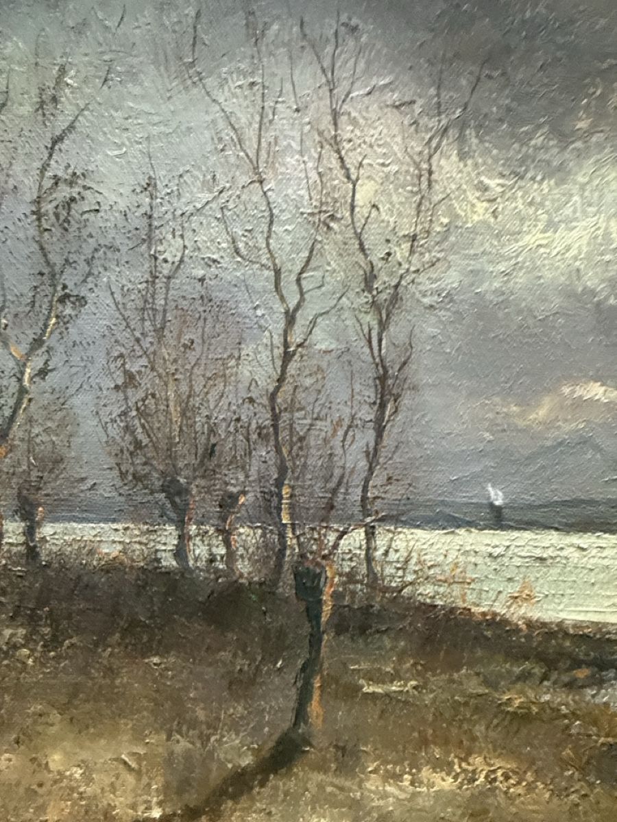Tele & Cornici: CLÉMENT Max (1912-1995) Murtensee . Subtil – Usato da Schmitten FR venduto da Hohezelg 2